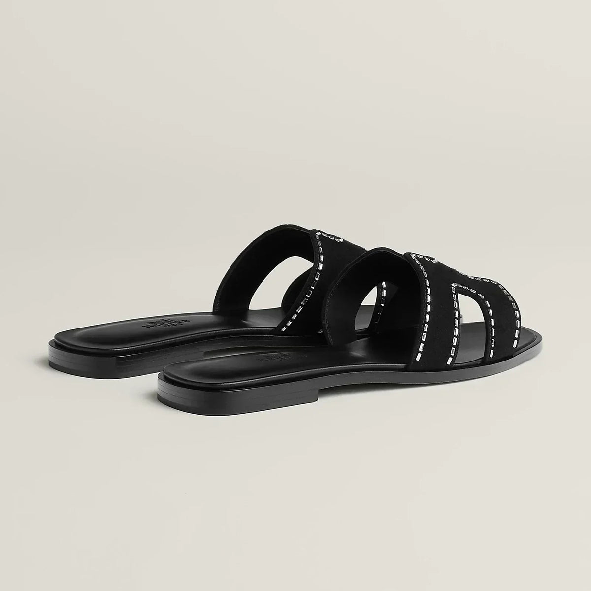 Hermes Sandales Noir