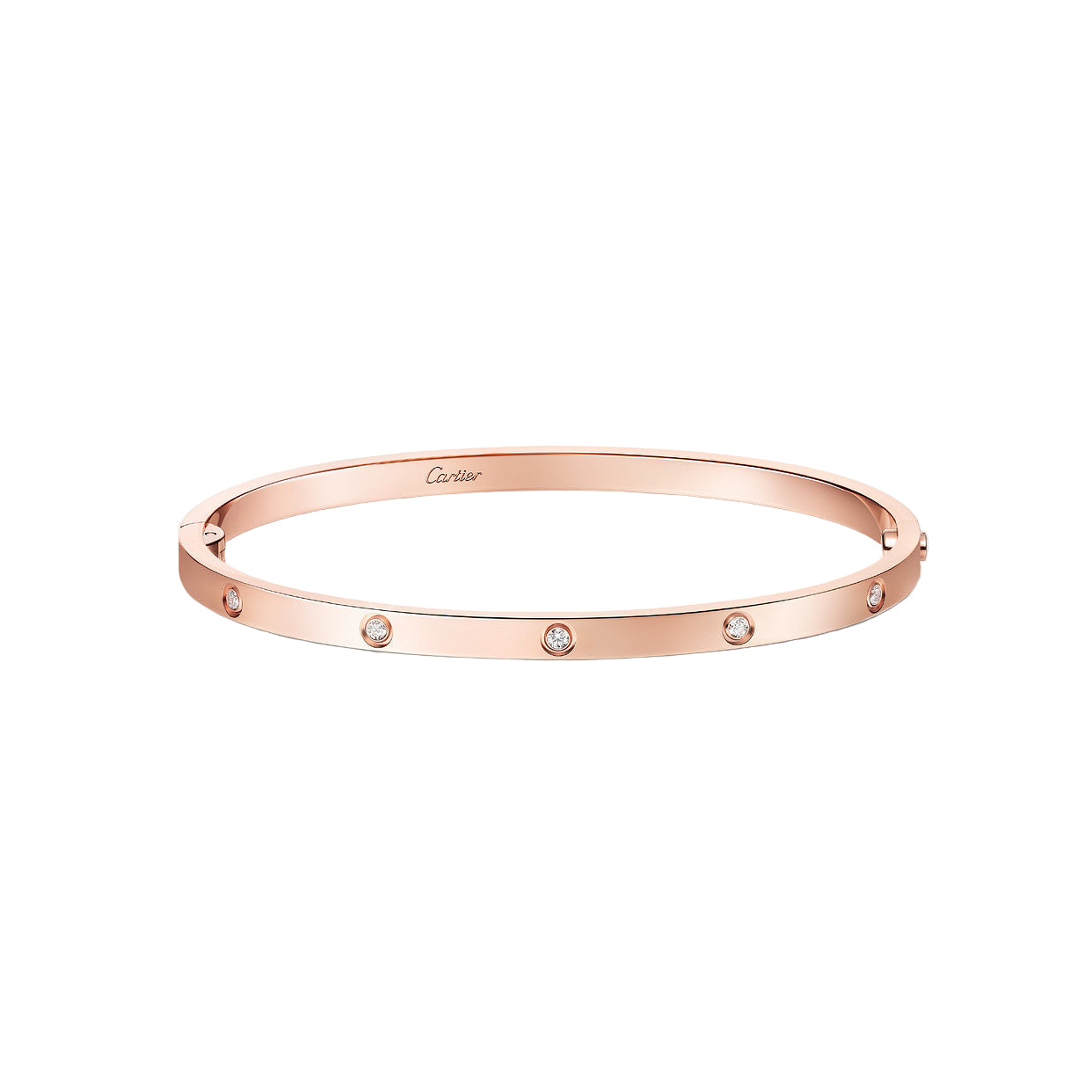Cartier - Bracelet Love, 10 diamants Or Rose