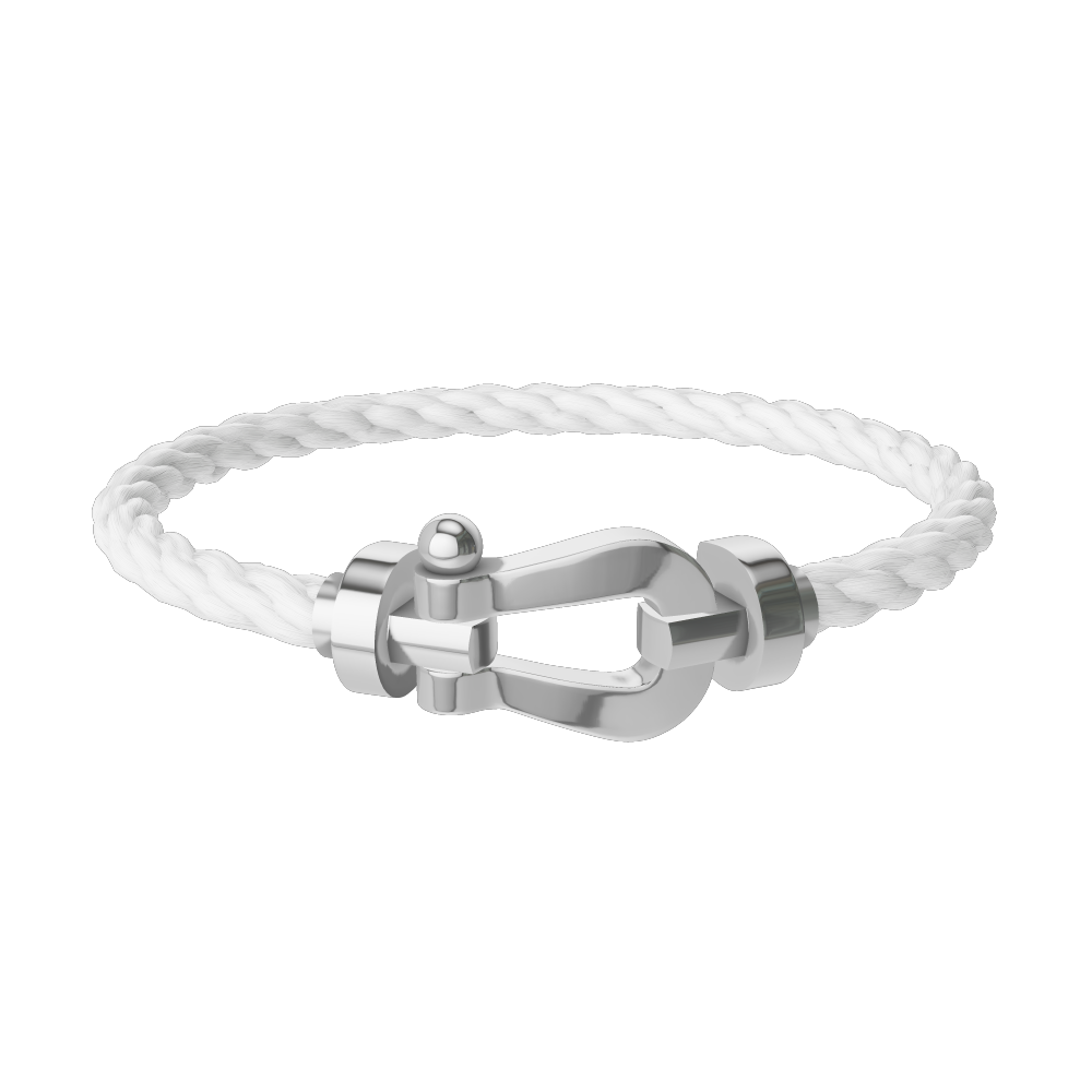 Fred - Bracelet Force 10 or blanc