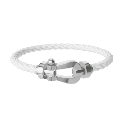 Fred - Bracelet Force 10 or blanc