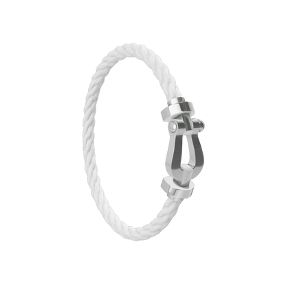 Fred - Bracelet Force 10 or blanc