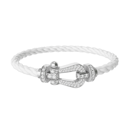 Fred - Bracelet Force 10 or blanc