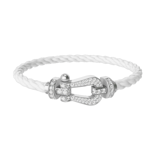 Fred - Bracelet Force 10 or blanc