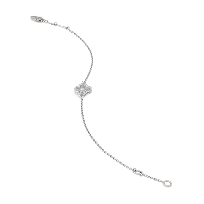 Van Cleef Sweet Alhambra Or blanc