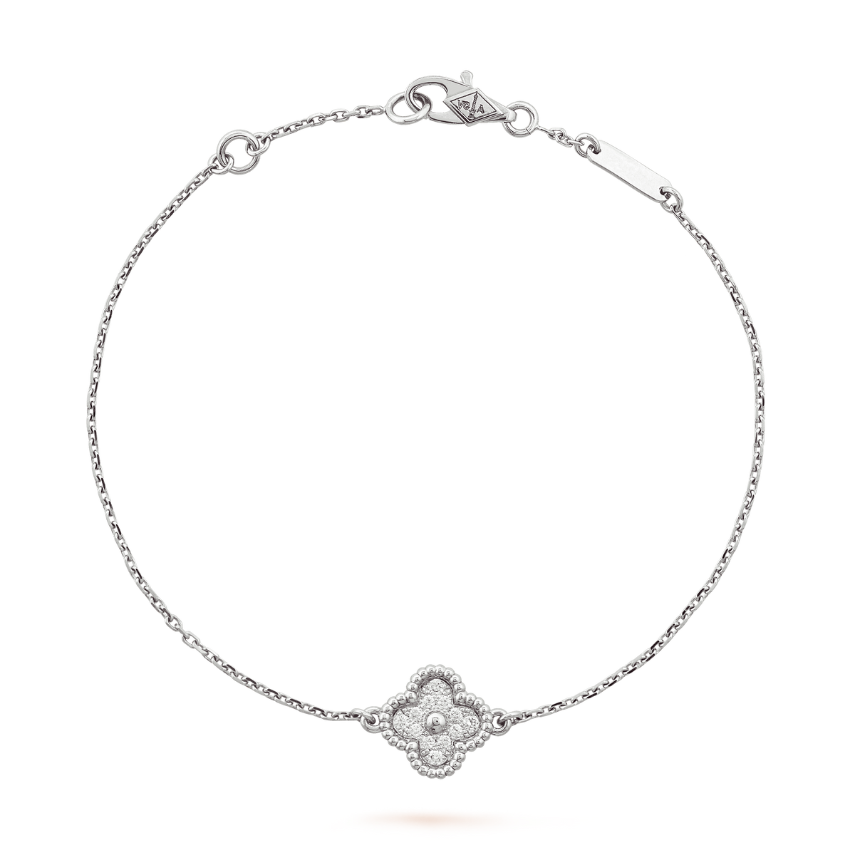 Van Cleef Sweet Alhambra White Gold