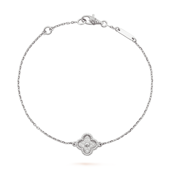 Van Cleef Sweet Alhambra White Gold