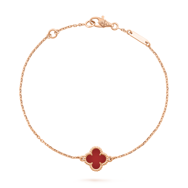 Van Cleef Sweet Alhambra Carnelian
