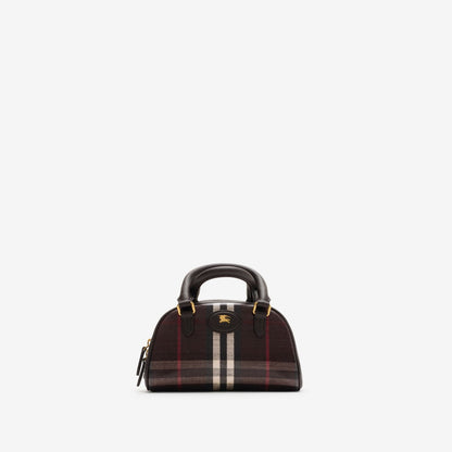 Burberry Mini sac bowling Highlands Noir