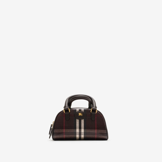 Burberry Mini sac bowling Highlands Noir