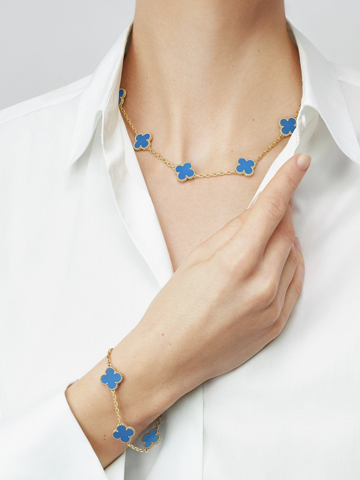 Van Cleef - Vintage Alhambra 5 Motifs Agate