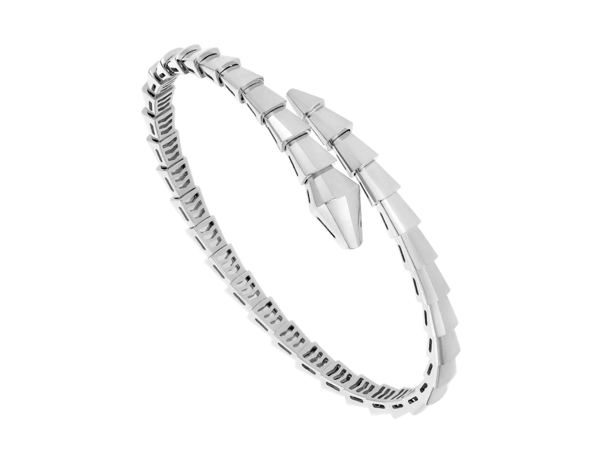 BVLGARI - Serpenti Viper Bracelet Or Blanc