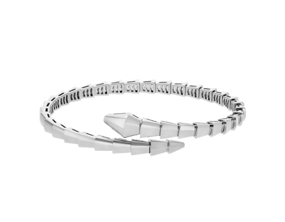 BVLGARI - Serpenti Viper Bracelet Or Blanc