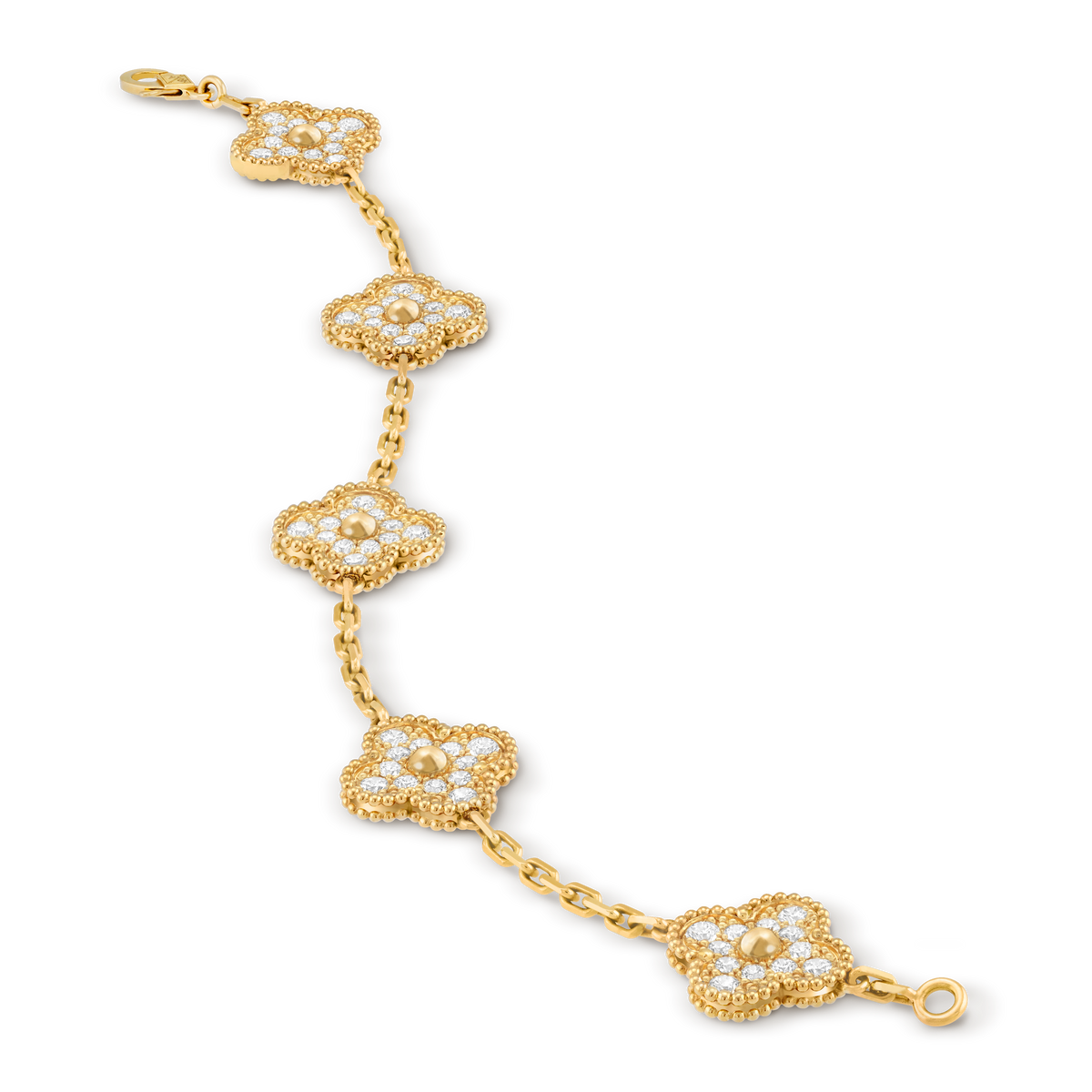 Van Cleef - Vintage Alhambra 5 Motifs Diamond