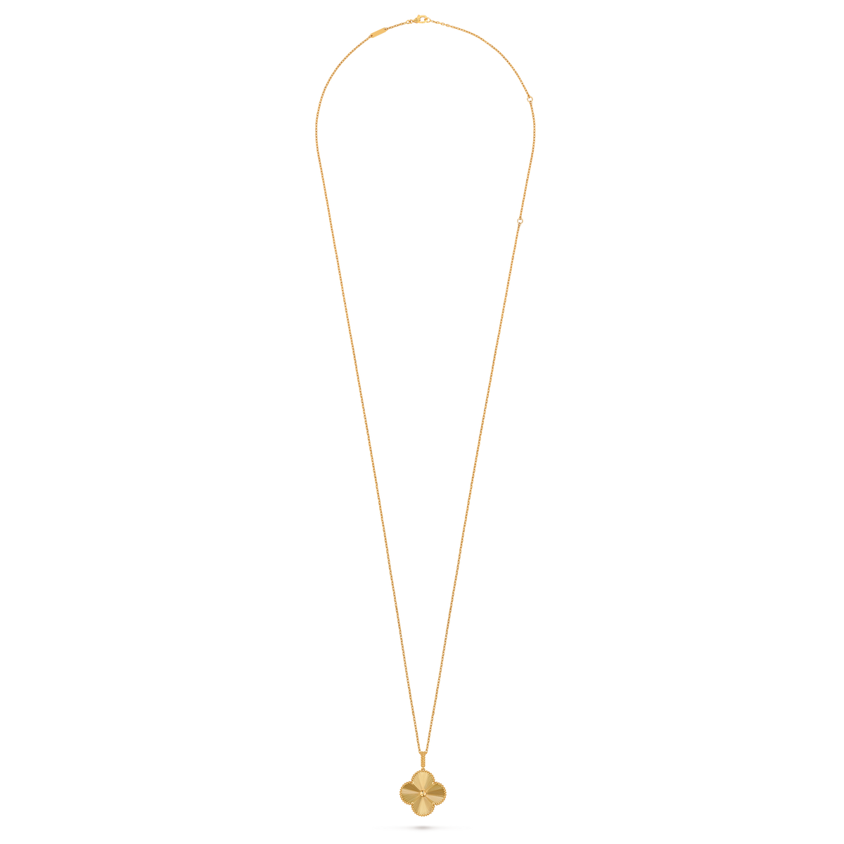 Van Cleef Collier Vintage Alhambra Or Jaune