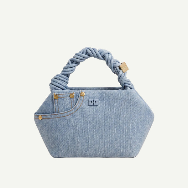 Sac Ganni Bou Petit Jean Bleu