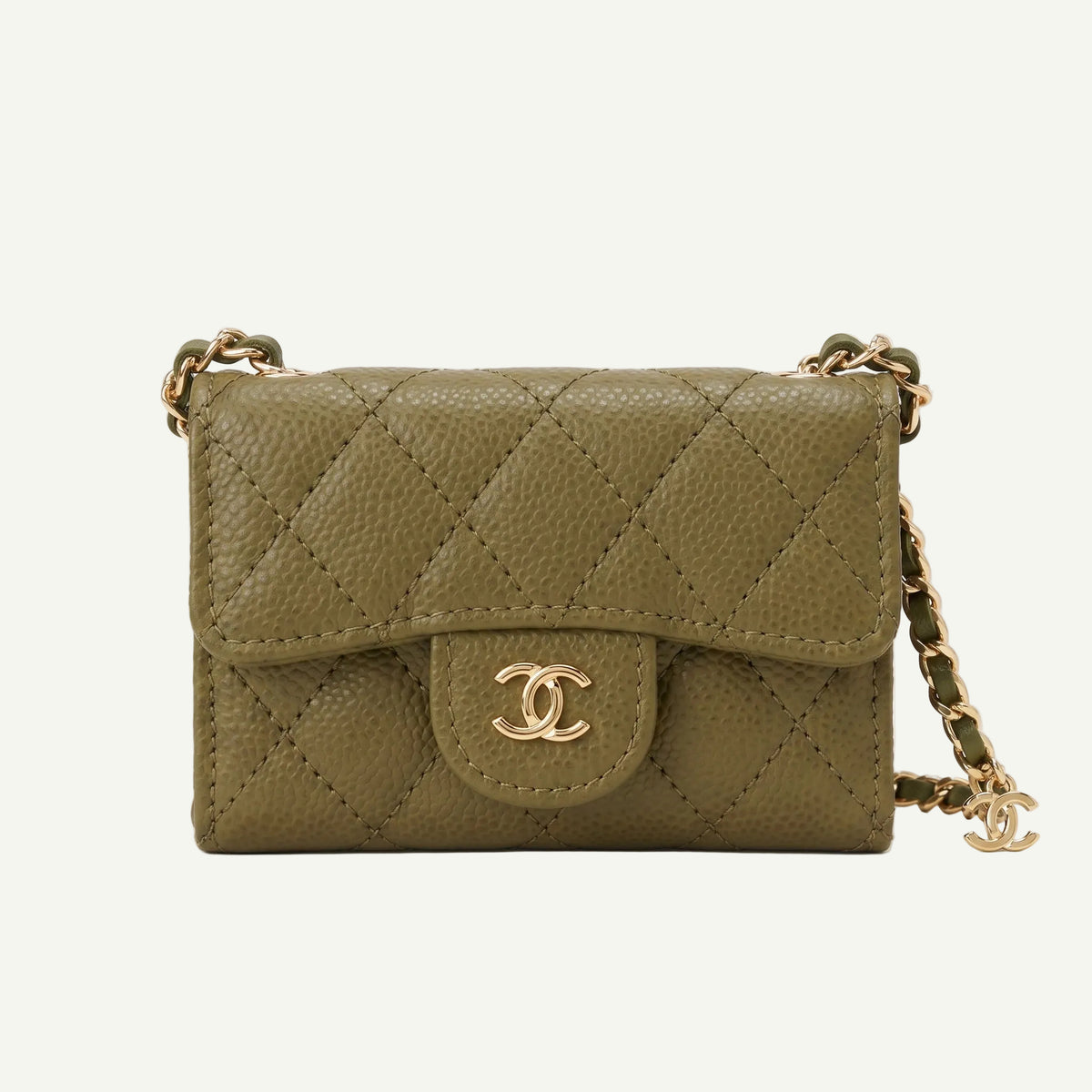 Mini Chanel Bag Green