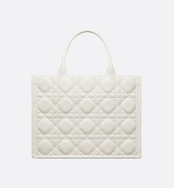 Dior Book Tote Medium Bag White