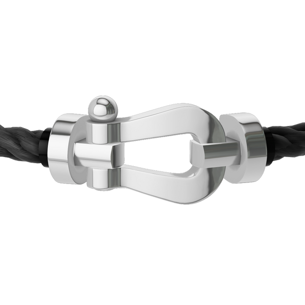 Fred - Bracelet Force 10 White Gold / Black