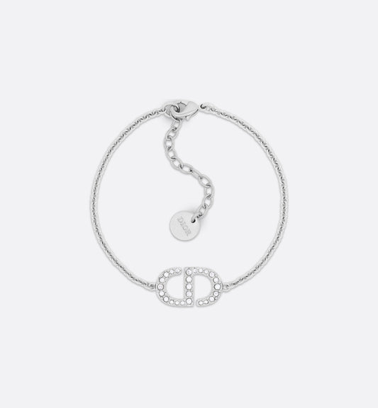 Dior - Bracelet Petit CD Argentée