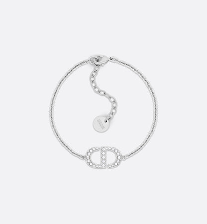 Dior - Bracelet Petit CD Argentée