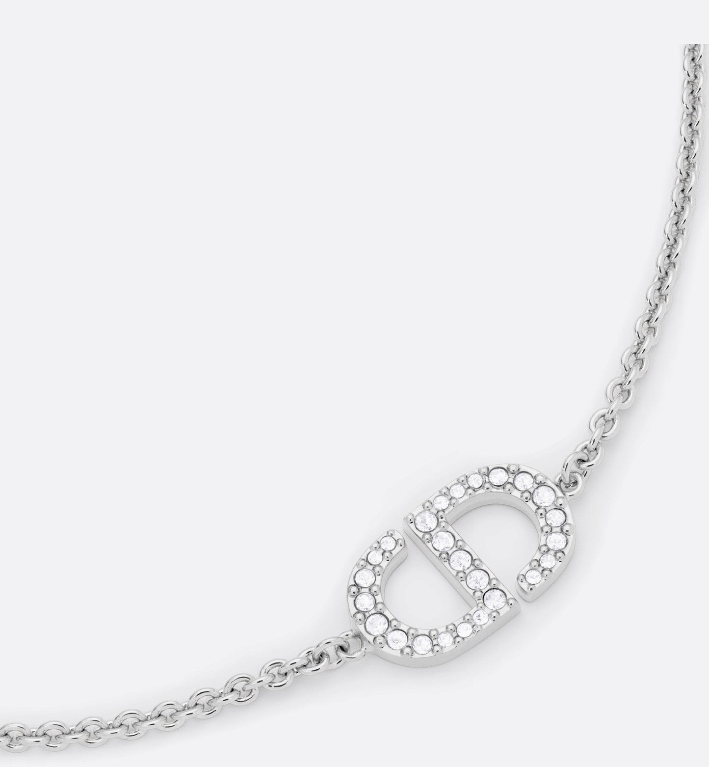 Dior - Bracelet Petit CD Argentée