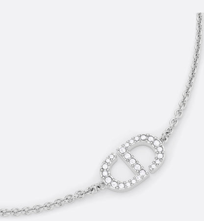 Dior - Bracelet Petit CD Argentée