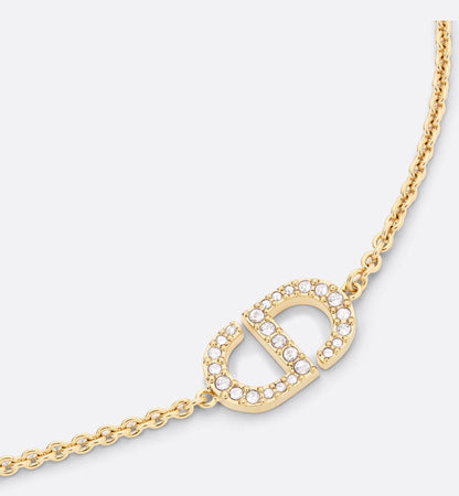 Dior - Bracelet Petit CD Dorée