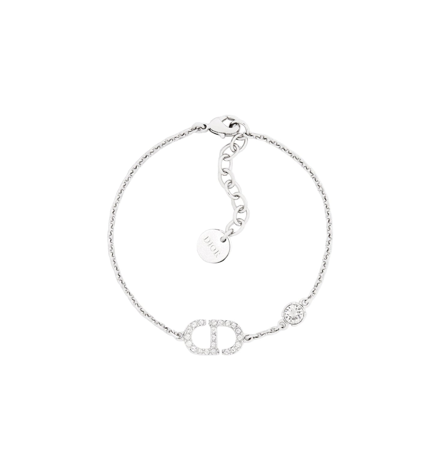 Dior - Bracelet Petit CD Argentée