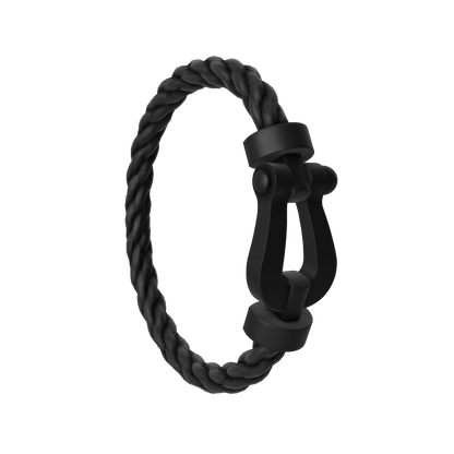 Fred - Bracelet Force 10 Grand Modèle Titane Noir