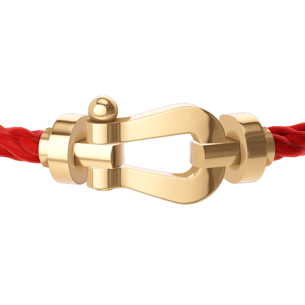 Fred - Bracelet Force 10 Red / Yellow Gold