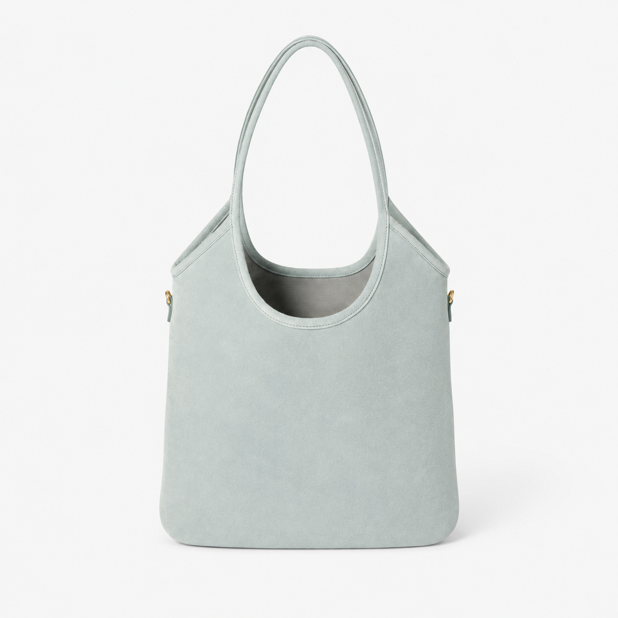 MiuMiu Sac IVY en Suède Blanc