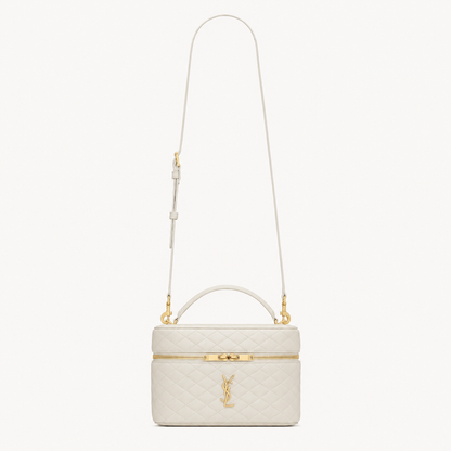 Saint Laurent Large Gaby Vanity Bag Blanc