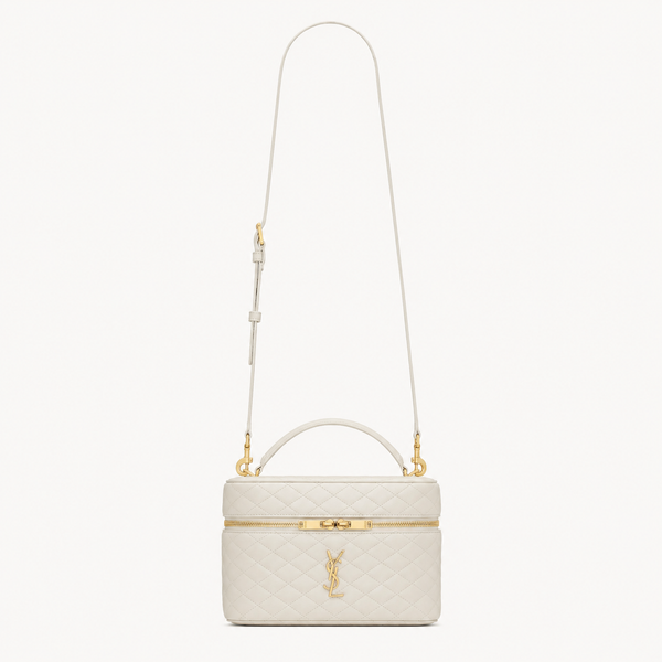 Saint Laurent Large Gaby Vanity Bag Blanc