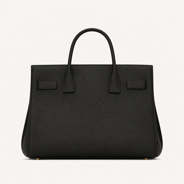 Saint Laurent Sac de Jour Grainé  Large Noir