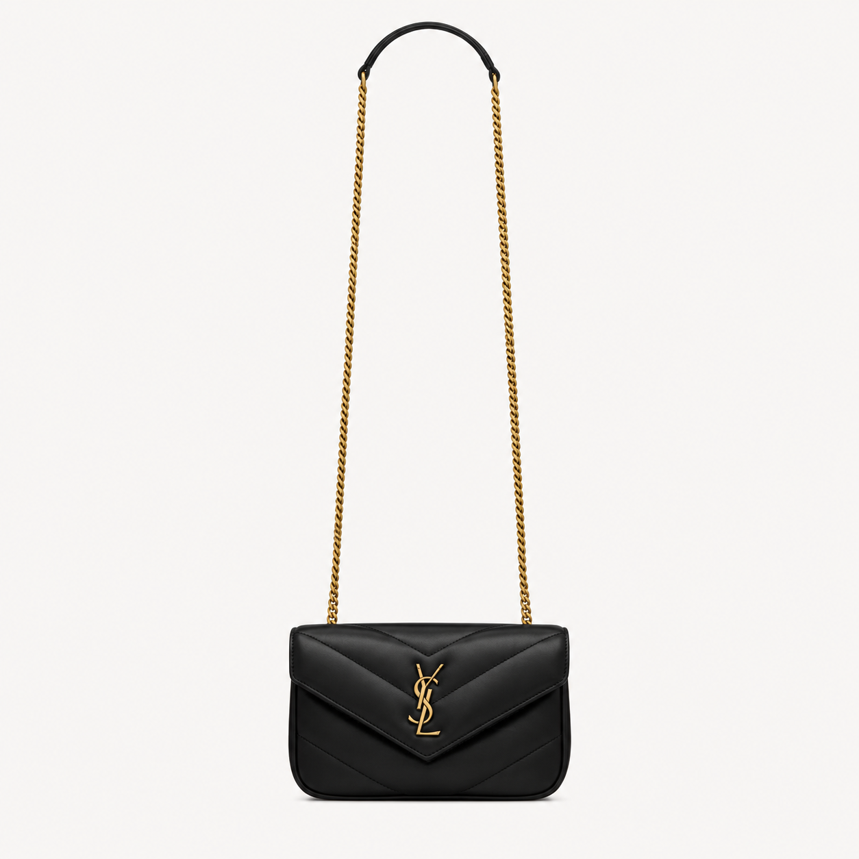 Saint Laurent Sac Loulou Mini Noir