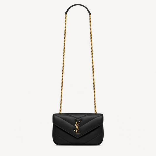 Saint Laurent Sac Loulou Mini Noir