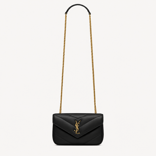 Saint Laurent Sac Loulou Mini Noir