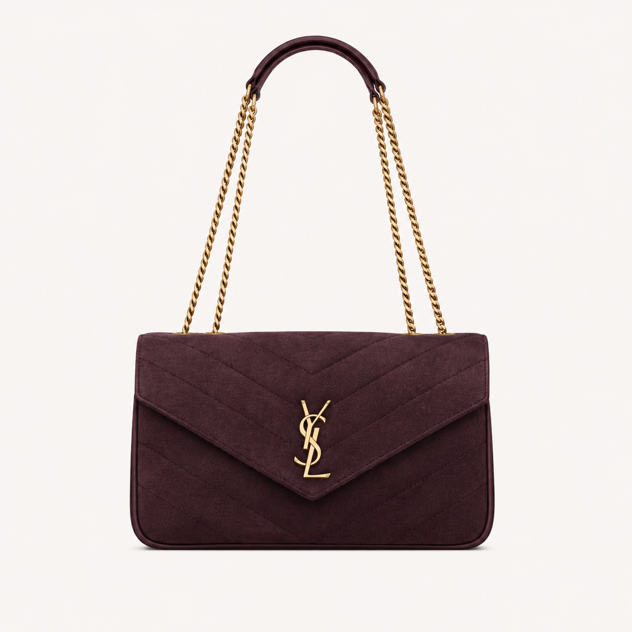 Saint Laurent Sac Loulou Small Matelassé Noir