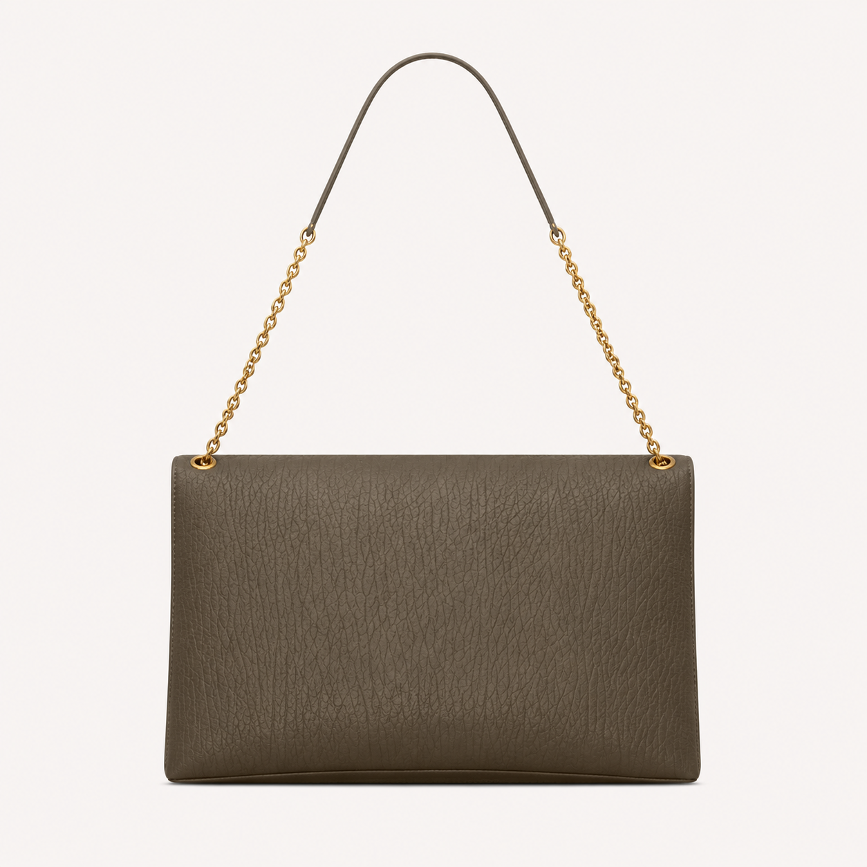 Saint Laurent Sac Cassandre Large à Chaîne Kaki