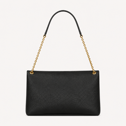 Saint Laurent Sac Cassandre Large à Chaîne Noir