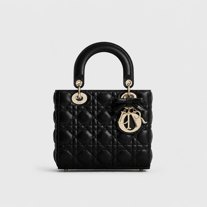 Dior Sac Lady Small Noir à bandoulière