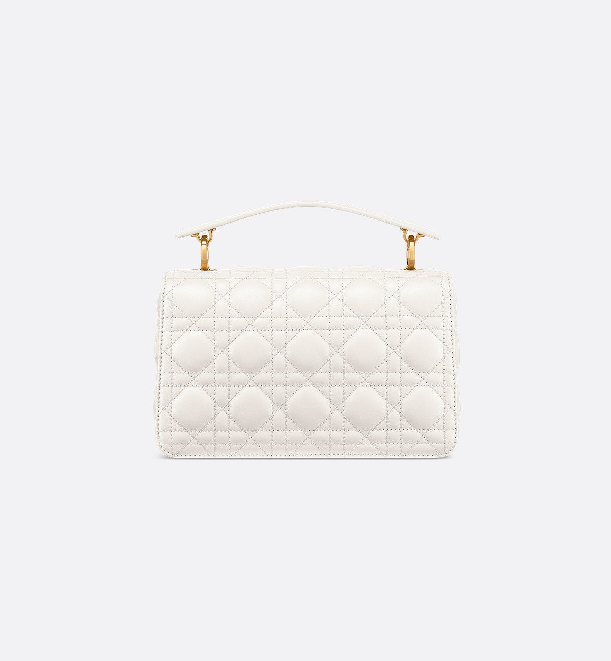 Dior Sac Top Handle Jolie Small Blanc