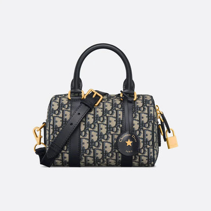 Dior Sac Groove 20 Toile Bleu