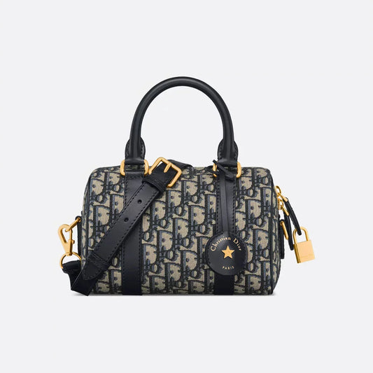 Dior Sac Groove 20 Toile Bleu