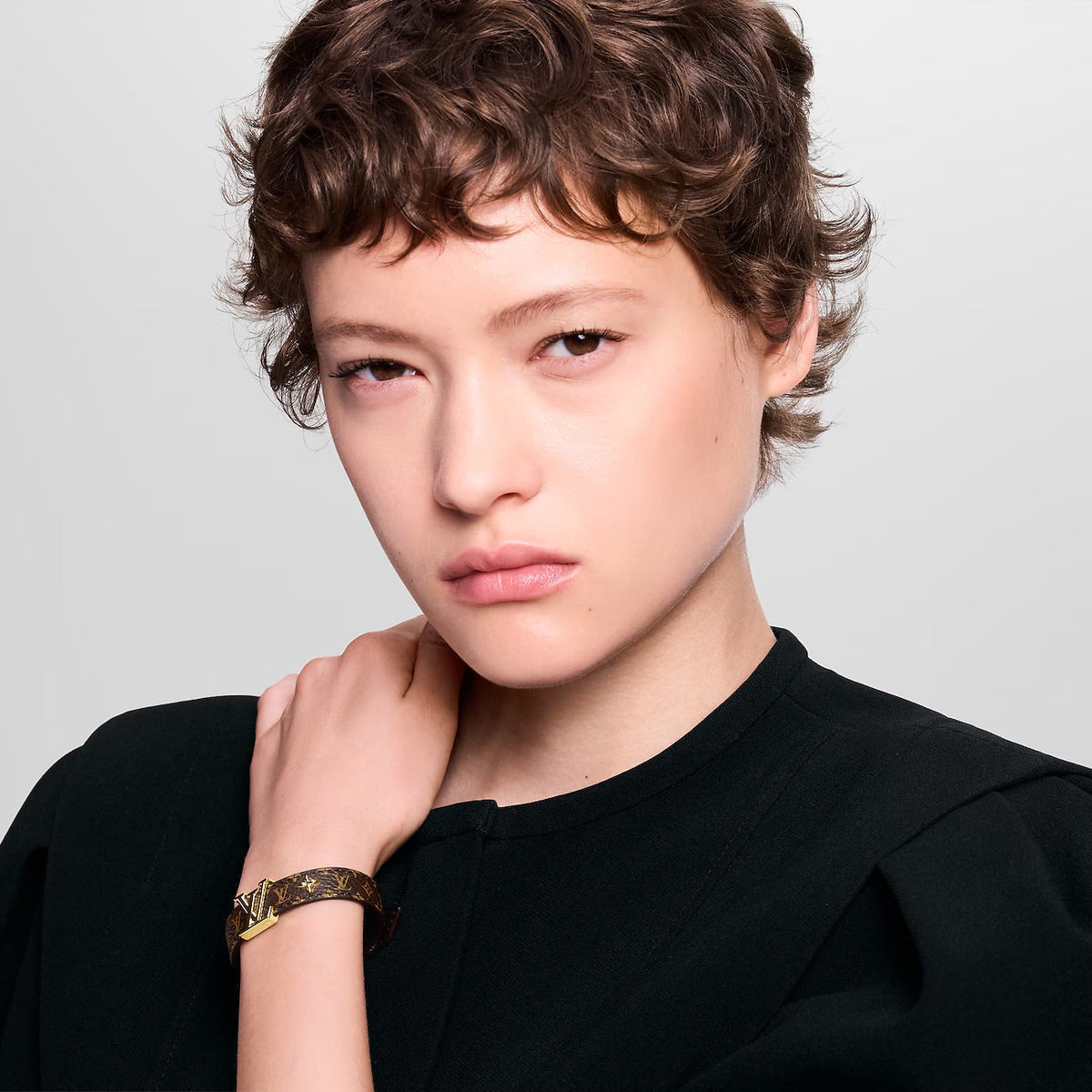 LV - LV Iconic Brown Bracelet