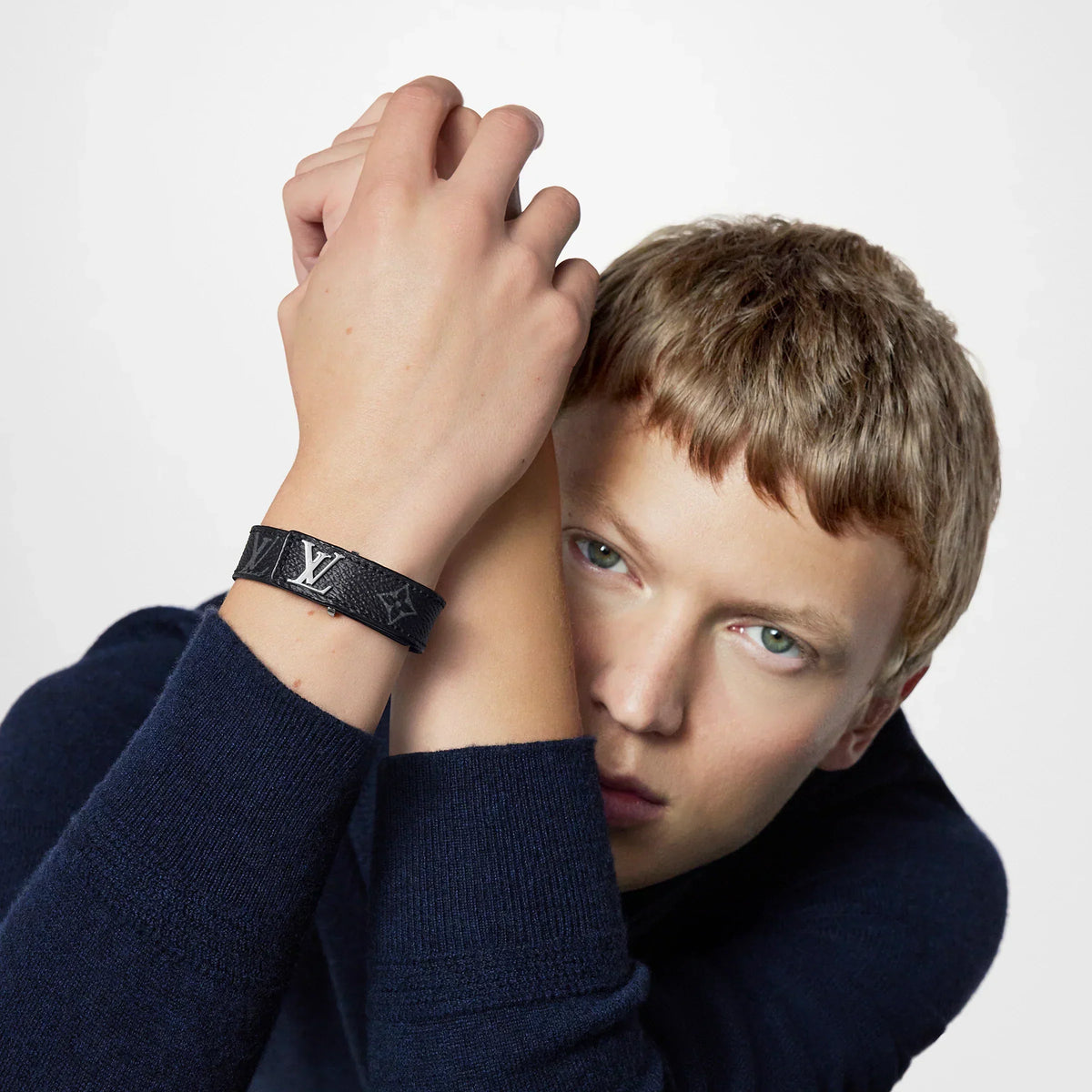 LV - LV Slim Black Bracelet