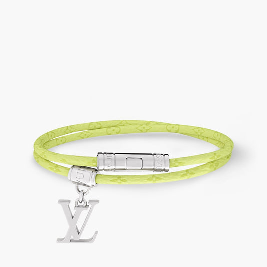 LV - Bracelet Monogram Double Tour Jaune