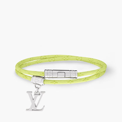 LV - Bracelet Monogram Double Tour Jaune