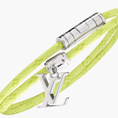 LV - Bracelet Monogram Double Tour Jaune