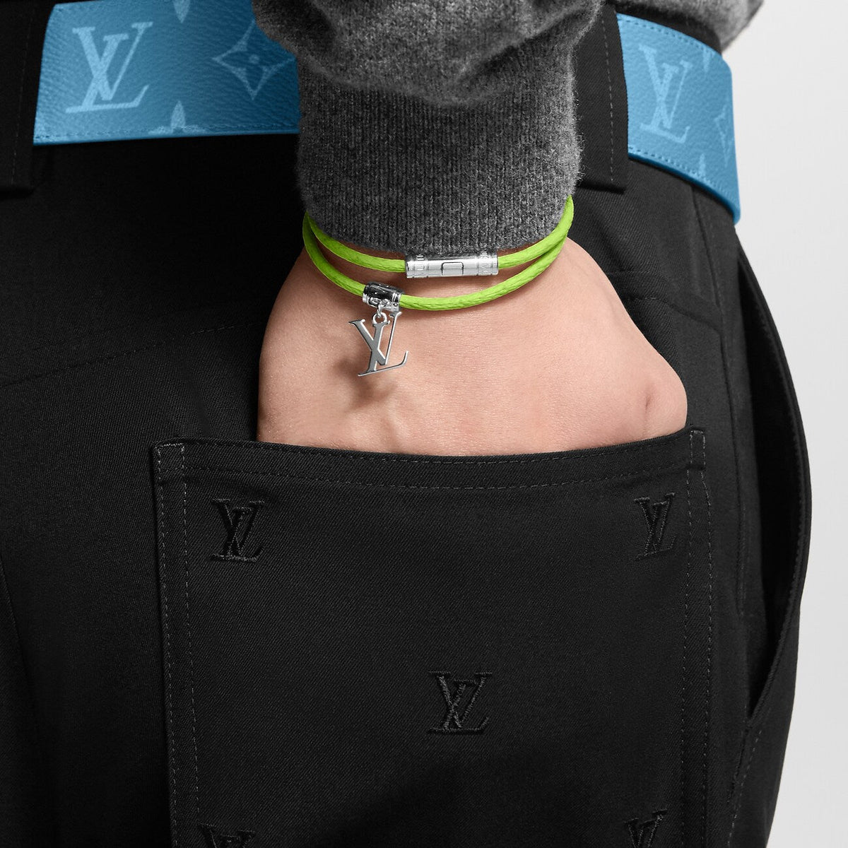 LV - Monogram Double Tour Bracelet Yellow
